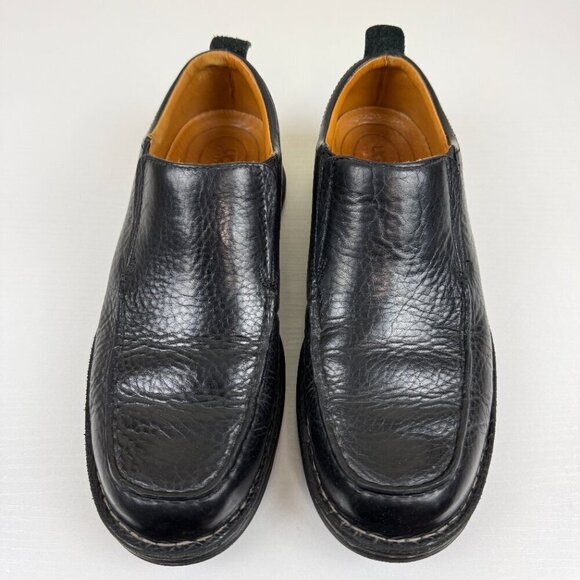 EUC UGG Byrnes Pebbled Black Leather Casual Loafer S/N 5532 main image 6